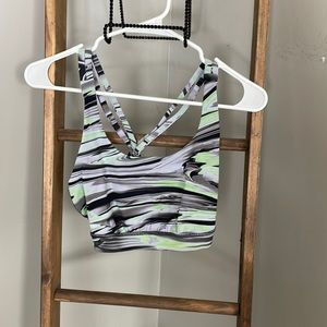 NWOT colorful lululemon energy bra!
